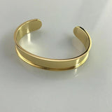 Open Cuff Bangles Stainless Steel Bracelet Women Child