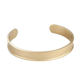 Open Cuff Bangles Stainless Steel Bracelet Women Child