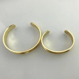 Open Cuff Bangles Stainless Steel Bracelet Women Child