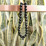 Natural Agate Zircon Rosary Muslim Bracelet Eid Misbaha Islamic Jewelry