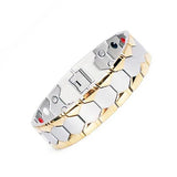 Men Stainless Steel Magnetic Bracelet for Arthritis Health Care