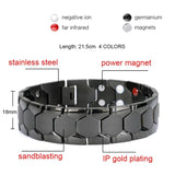 Men Stainless Steel Magnetic Bracelet for Arthritis Health Care