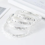 Dubai Silver Bangles High Women Bride Jewelry Ethiopian Indian bangle African