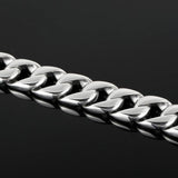 Men Skull Stainless Steel Retro Punk Bracelet Darkness Handicraft Style