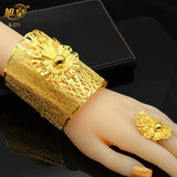 Indian Jewelry Bangles With Ring Ethiopian Plated Bangle Accessory