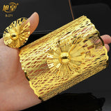 Indian Jewelry Bangles With Ring Ethiopian Plated Bangle Accessory