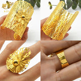 Indian Jewelry Bangles With Ring Ethiopian Plated Bangle Accessory