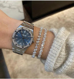 CZ Tennis Chain Bracelet for Women Wedding Jewelry