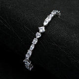 CZ Tennis Chain Bracelet for Women Wedding Jewelry