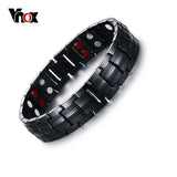 Men's Titanium Bracelets Magnetic Health Sports Jewelry