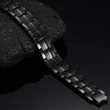 Men's Titanium Bracelets Magnetic Health Sports Jewelry