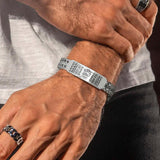 12mm Franco Chain Bracelet, Men's Stainless Steel Jewelry