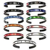 Stainless Steel Cuff Bracelet Bangle in 11 Colors - ST04