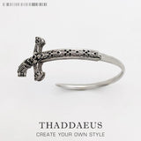 Vintage Sword Bracelet Bangle Fine Jewelry Gift Women Men