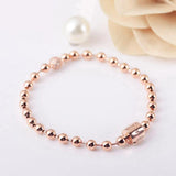 925 Sterling Silver Ball and Pav? Bracelet for Women