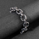 Vintage Lock Chain Men's Stainless Steel Bracelet