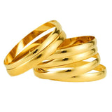 Caluven Ethiopian Bangles for Women Dubai Jewelry African Bracelets