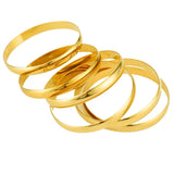 Caluven Ethiopian Bangles for Women Dubai Jewelry African Bracelets