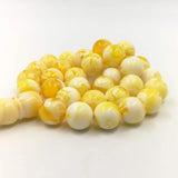 Men's Big Size Resin Amber Beads Islam Bracelets Muslim Gift for Eid al-Adha