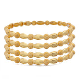 4pcs/lot 24K Dubai Wedding Bangles Ethiopian Bracelets African Jewelry