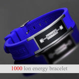 Magnetic Weight Loss Bracelet Stainless Steel Men