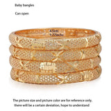 Copper Coin Baby Bangles For Kids Dubai Jewelry