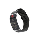 Medical ID Bracelet Watch Chain Stainless Steel Sport Medical Alert ID