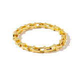 Hollow Out Chain Bracelet Bangle High T Lock Style LB003