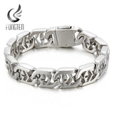Fongten Men Number Sign Metal Sports Jewelry Retro Punk Bracelet