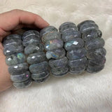 Labradorite Stone Bracelet, DIY Jewelry for Woman