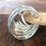 Yumfeel Tibetan Silver Cuff Bracelet 10pcs/lot