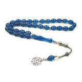 Tasbih 33 Resin Beads Metal Tassel Special Islam Bracelet Man's Muslim Rosary