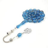 Tasbih 33 Resin Beads Metal Tassel Special Islam Bracelet Man's Muslim Rosary