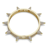 Spikes Rivet Stud Mens Charm Bracelet Hip Hop Bling Jewelry