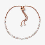 Sterling Silver Adjustable Slider Tennis Bracelet