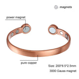 Magnetic Copper Bracelet - Arthritis Pain Relief Bangle