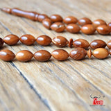 MSL-109 High Rosary Beads 99 Palm Fruit Kuka Tasbih Charm Bracelet