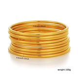 Dubai Glossy Bracelet for Women Wedding Bride Bangle MY126