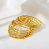 Dubai Glossy Bracelet for Women Wedding Bride Bangle MY126