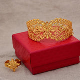 Ethiopian Bangles for Women Girls Dubai 24k African Arabic Jewelry