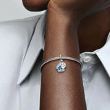 925 Sterling Silver Butterfly Bracelet Set for Women