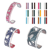 Cremo Love Cuff Bracelet Stainless Steel Bangle Interchangeable Leather