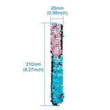 14pcs Reversible Sequin Slap Bracelets for Kids & Adults Party Favors
