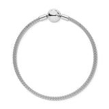 925 Silver Bangle Snake Chain Bracelet for Women