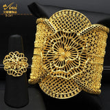 Ethiopian Bangles with Rings African Cuff Bracelet