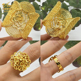 Ethiopian Bangles with Rings African Cuff Bracelet