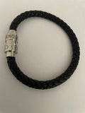 Magnetic Leather Bracelet for Men and Women