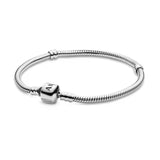 925 Silver Snake Chain Bracelet for DIY Jewelry Gift