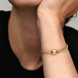 925 Silver Snake Chain Bracelet for DIY Jewelry Gift