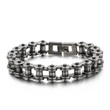 Gothic Gear Biker Chain Bracelet Retro Motorcycle Link Chain Bracelet